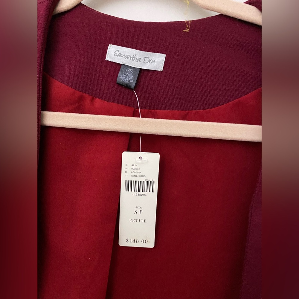 Anthropologie Aria Bell-Sleeve Jacket size SP PS petite new with tag - Picture 5 of 8
